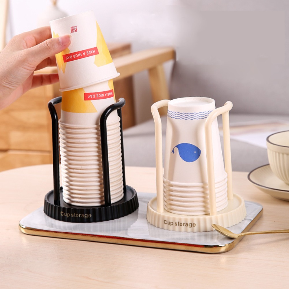 Coffee Tea Paper Cups - Tempat Cangkir Sekali Pakai Desktop Cangkir