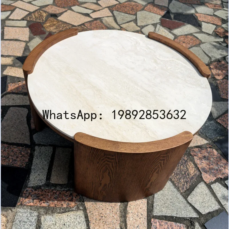 Coffee&Tea House Opinie - Meja kopi kayu solid H5.20 -