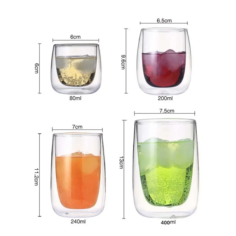 Coffee Tea Vodka - Gelas anggur minum Tumbler, cangkir wiski