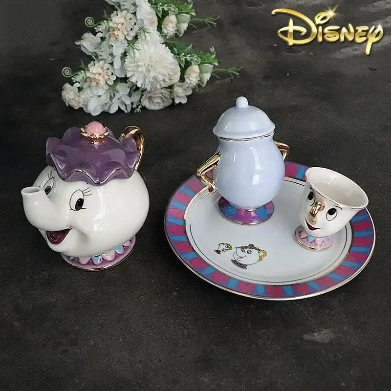 Coffee Tea Room - Teko Teh Kartun Beauty And The