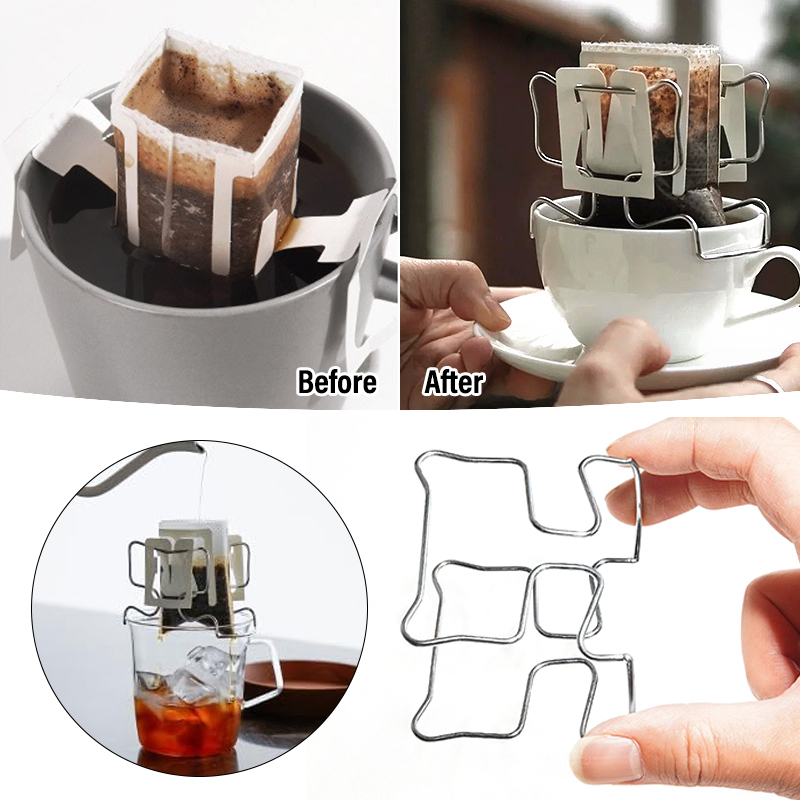 Coffee Tea Paper Cups - Penyangga Kantong Filter Kopi yang Dapat