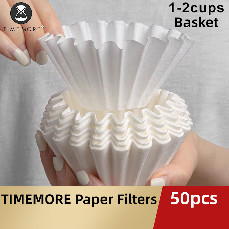 TIMEMORE 1-2 Cangkir Keranjang - Coffee Tea Paper Cups ulasan dan harga
