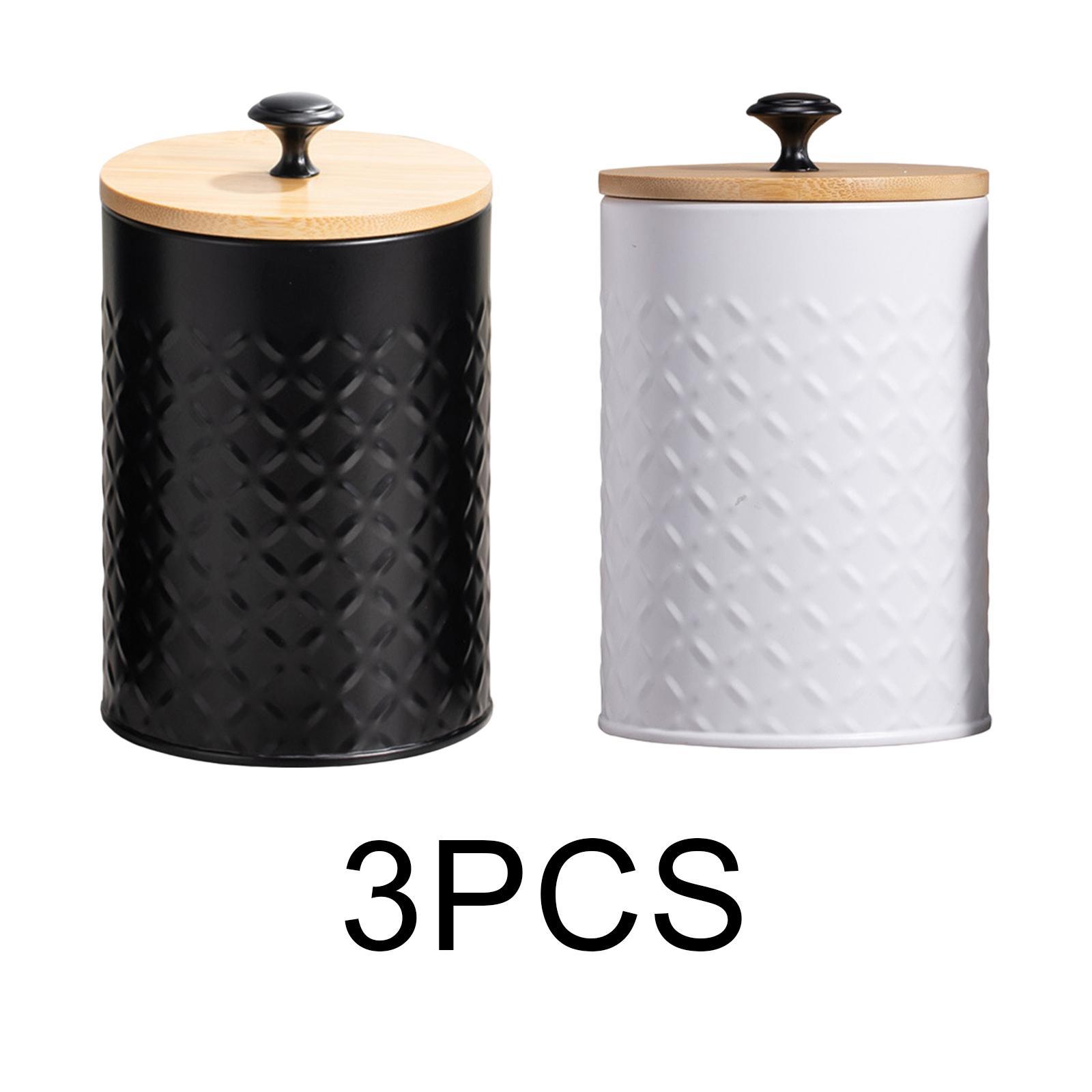 3x Set Wadah Teh Kopi Gula, Se - Coffee Tea And Sugar Canister Set ulasan dan harga