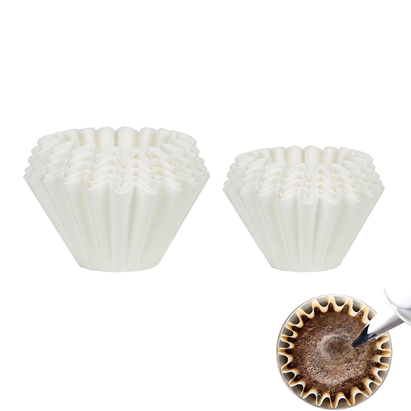 50Pcs Saringan Kopi Bentuk Man - Coffee Tea Paper Cups ulasan dan harga