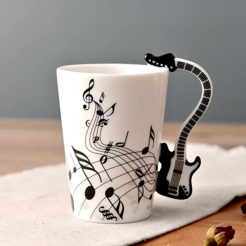 Cangkir Musik Unik Berbentuk G - Lemon Tea Coffee ulasan dan harga