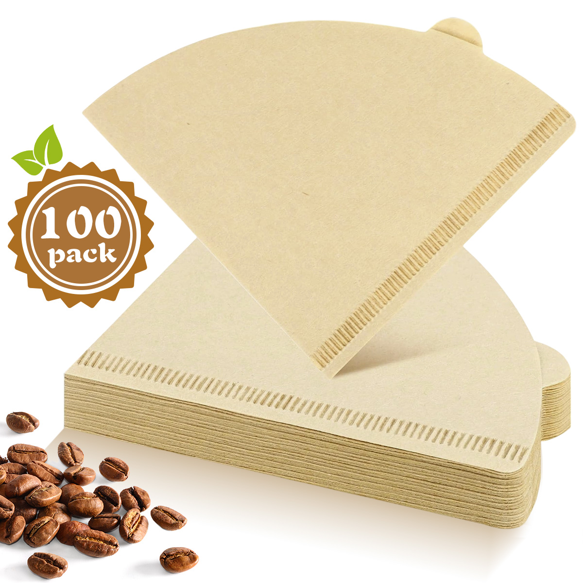 100/200 Filter Kopi Bentuk Ker - Coffee Tea Paper Cups ulasan dan harga