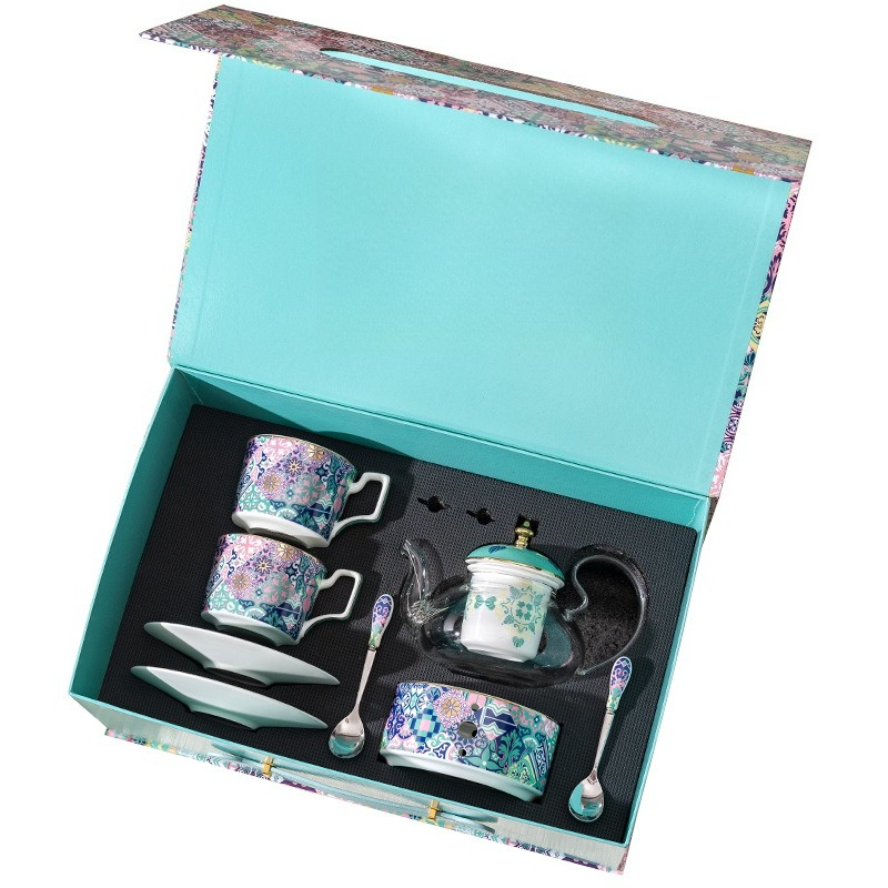 Set cangkir kopi dan tatakan p - Coffee Tea Garden ulasan dan harga