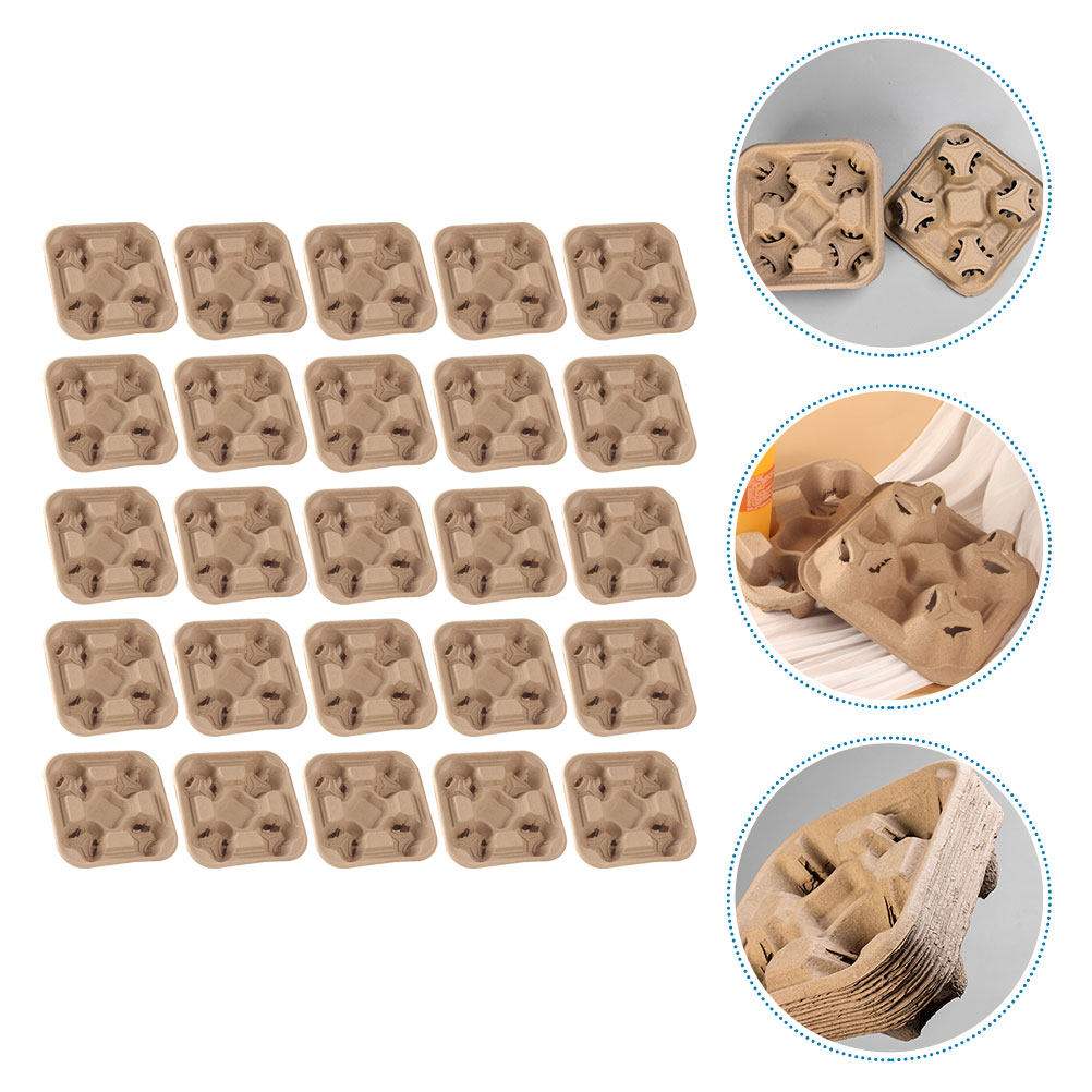25Pcs Wadah Minuman Portabel d - Coffee Tea Paper Cups ulasan dan harga