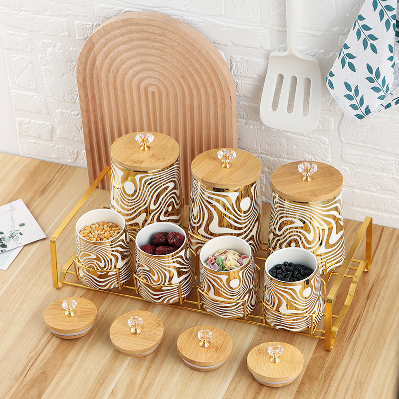 Set Tabung Dapur Keramik Mengk - Coffee Tea And Sugar Canister Set ulasan dan harga