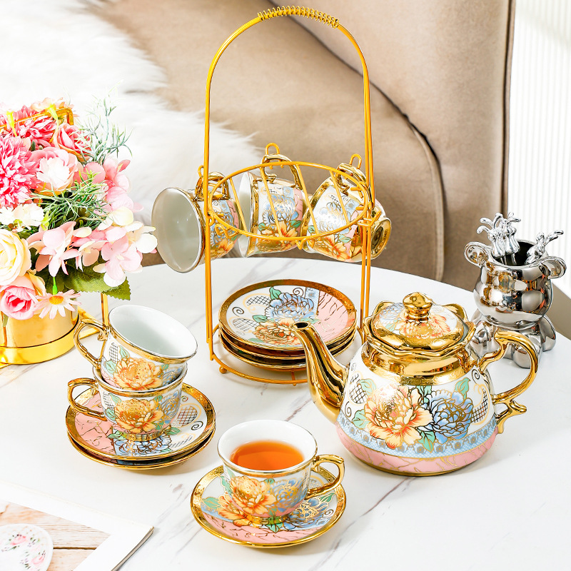 Set Teh Rumah Tangga Eropa 14  - Coffee Tea English ulasan dan harga